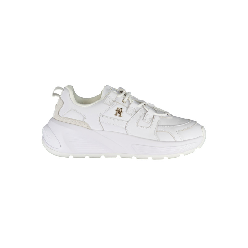 CHAUSSURES DE SPORT POUR FEMMES TOMMY HILFIGER BLANCHES