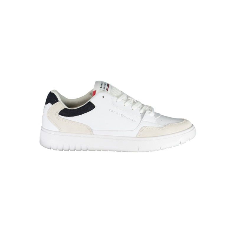 TOMMY HILFIGER MEN'S WHITE SPORTS SHOES