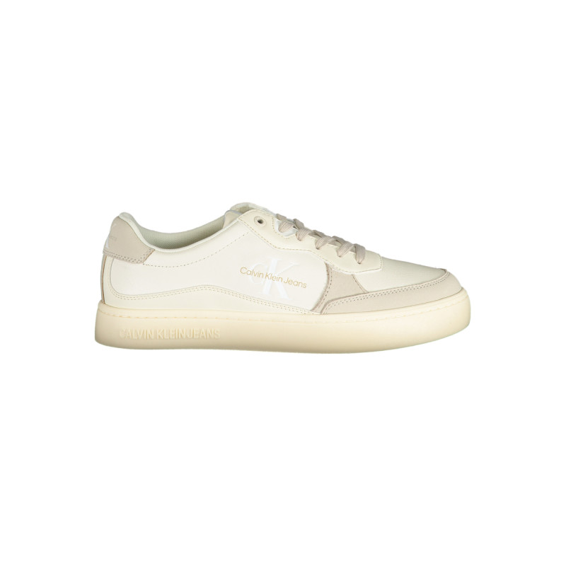 CHAUSSURES DE SPORT POUR HOMMES CALVIN KLEIN BLANCHES