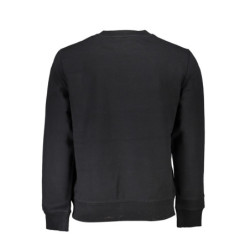NAPAPIJRI SWEAT-SHIRT SANS FERMETURE ÉCLAIR NOIR POUR HOMMES