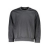CALVIN KLEIN MEN'S BLACK ZIPLESS SWEATSHIRT