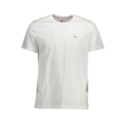 TOMMY HILFIGER T-SHIRT BLANC À MANCHES COURTES POUR HOMMES