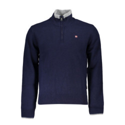 PULL NAPAPIJRI BLEU POUR HOMMES