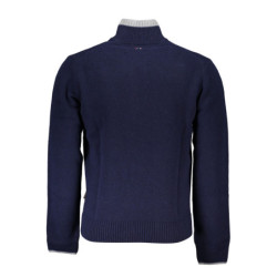 PULL NAPAPIJRI BLEU POUR HOMMES