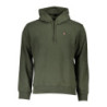 NAPAPIJRI GREEN MEN'S ZIPLESS SWEATSHIRT