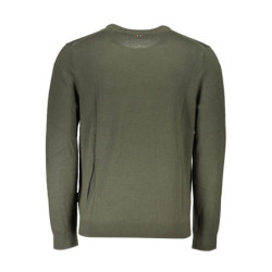 NAPAPIJRI GREEN MEN'S SWEATER