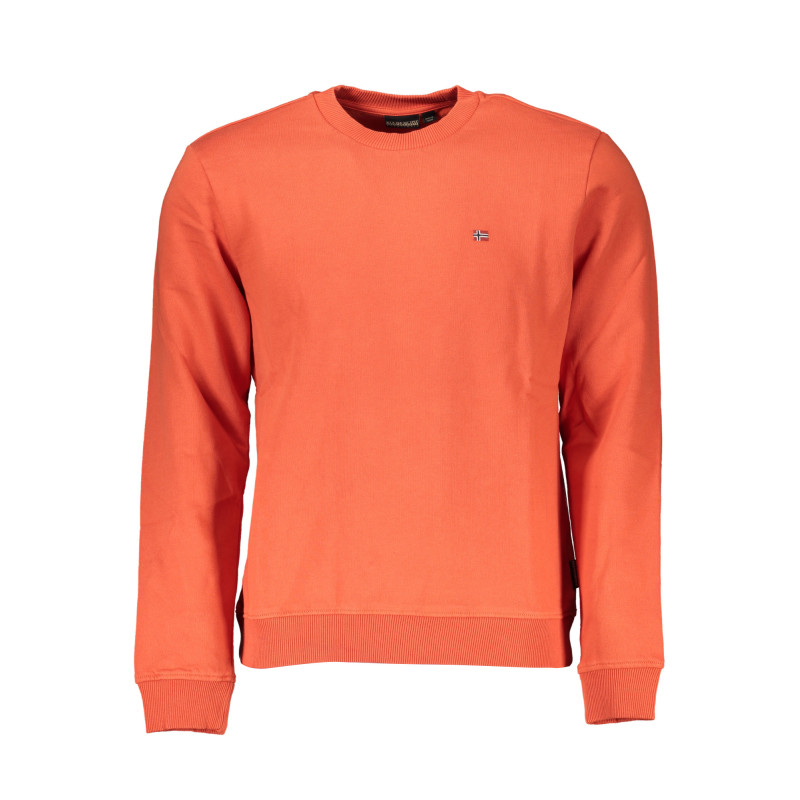 NAPAPIJRI SWEAT-SHIRT ZIPPÉ ROUGE POUR HOMMES