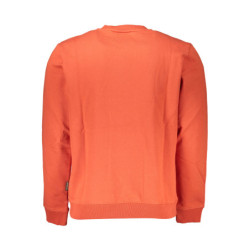 NAPAPIJRI SWEAT-SHIRT ZIPPÉ ROUGE POUR HOMMES