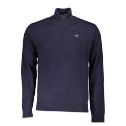 NAPAPIJRI MEN'S BLUE SWEATER