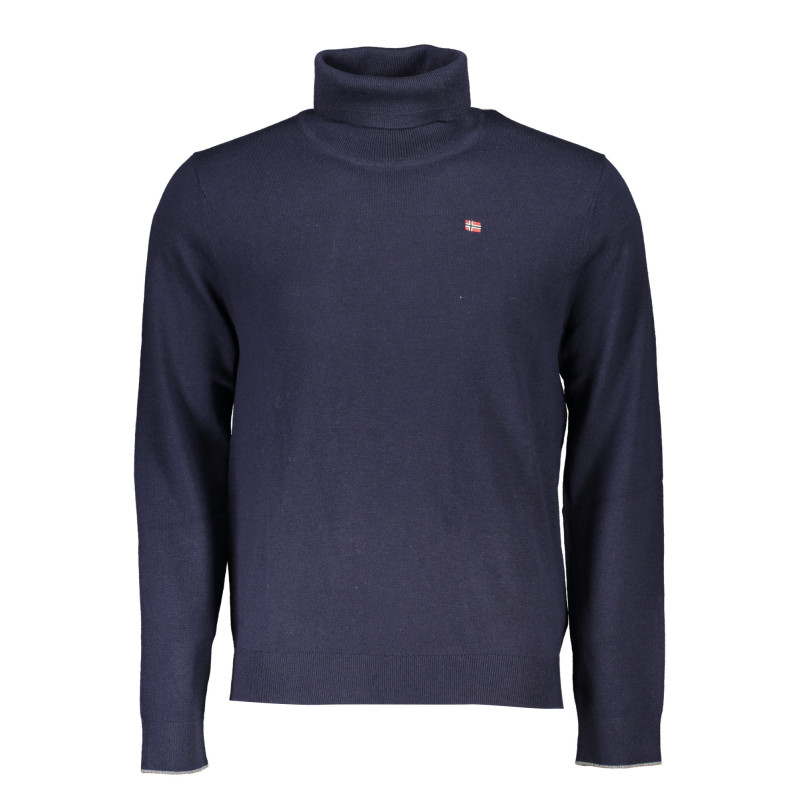 NAPAPIJRI MEN'S BLUE SWEATER
