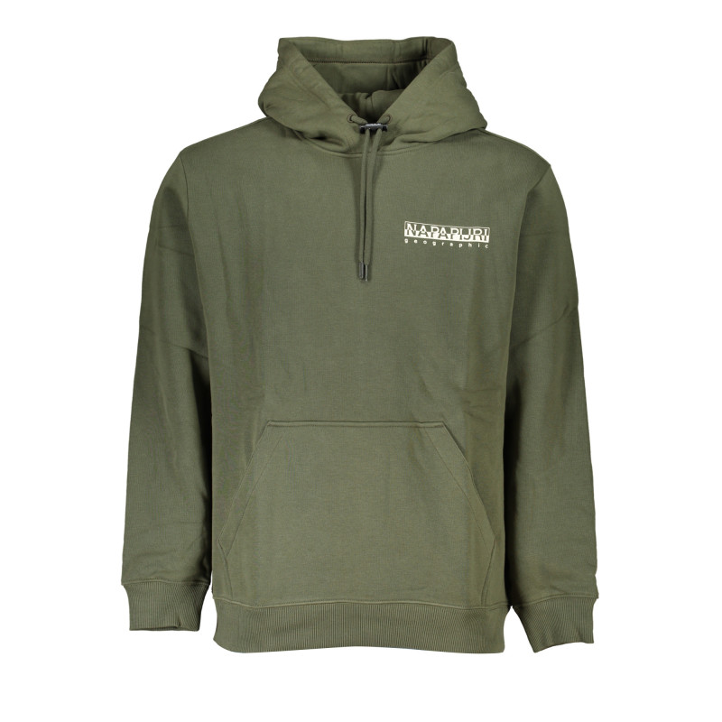 SWEAT-SHIRT SANS FERMETURE ÉCLAIR POUR HOMME NAPAPIJRI VERT