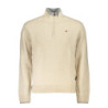 NAPAPIJRI MEN'S BEIGE SWEATER