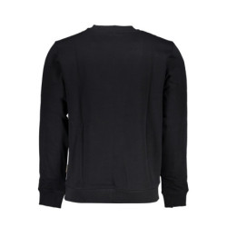 NAPAPIJRI SWEAT-SHIRT SANS FERMETURE ÉCLAIR NOIR POUR HOMMES