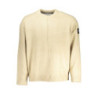 PULL BEIGE POUR HOMMES CALVIN KLEIN
