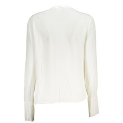 PATRIZIA PEPE CHEMISE À MANCHES LONGUES FEMME BLANC