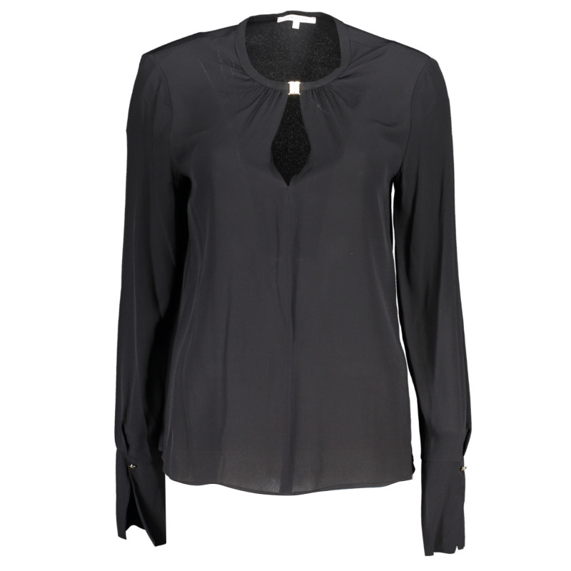 PATRIZIA PEPE CHEMISE À MANCHES LONGUES FEMME NOIR