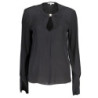 PATRIZIA PEPE CHEMISE À MANCHES LONGUES FEMME NOIR