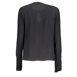 PATRIZIA PEPE CHEMISE À MANCHES LONGUES FEMME NOIR