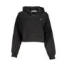 SWEAT-SHIRT ZIPPÉ NOIR CALVIN KLEIN FEMME