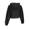 CALVIN KLEIN WOMEN'S BLACK ZIP SWEATSHIRT