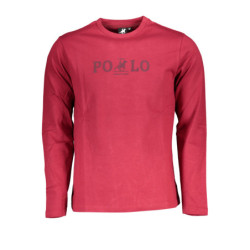 T-shirt rouge à manches longues pour homme US GRAND