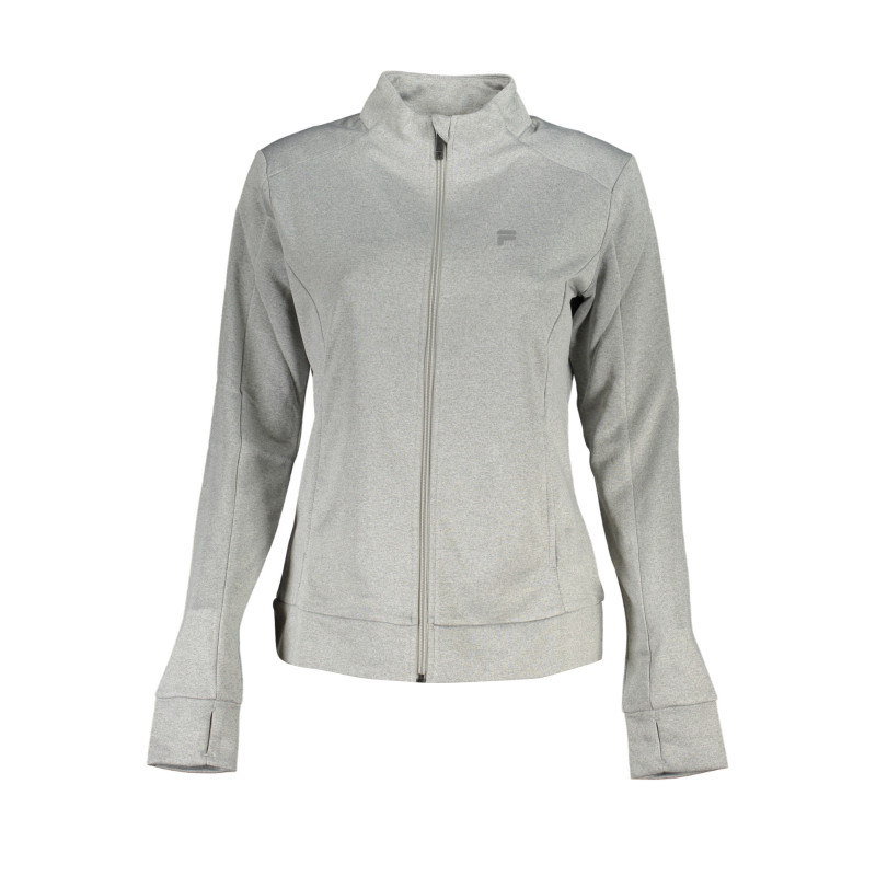 SWEAT-SHIRT ZIPPÉ GRIS FILA FEMME