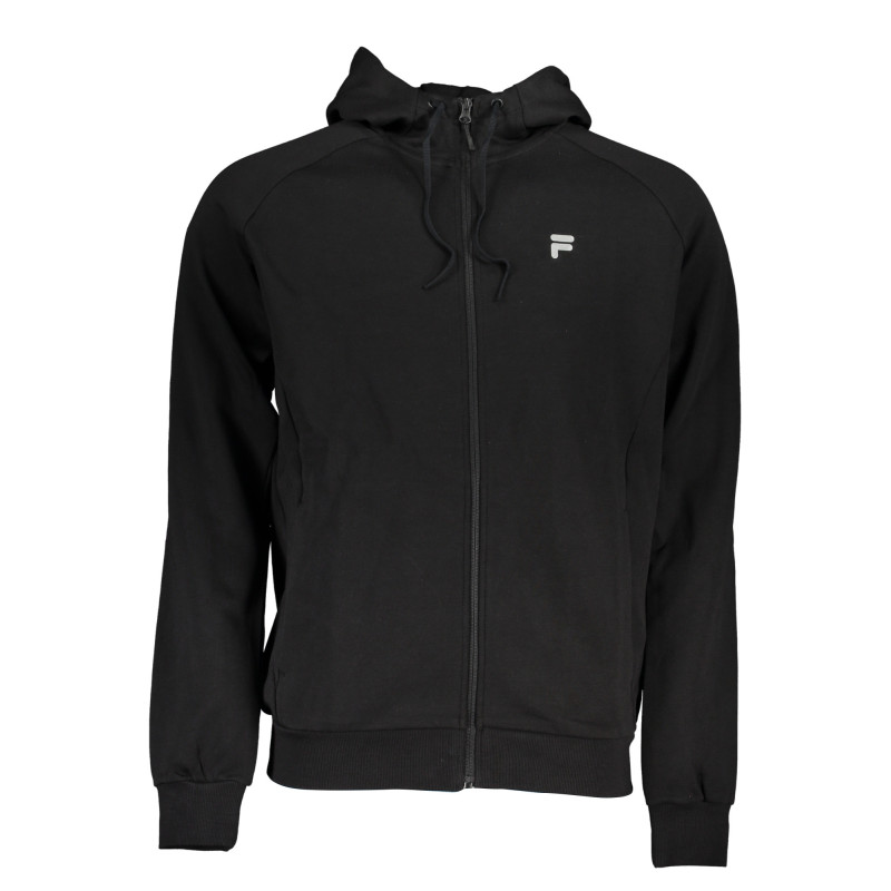 FILA SWEAT-SHIRT ZIPPÉ NOIR POUR HOMMES