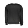 SWEAT-SHIRT SANS FERMETURE ÉCLAIR NOIR GIAN MARCO VENTURI POUR HOMMES