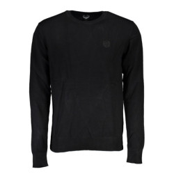 GIAN MARCO VENTURI MEN'S BLACK SWEATER
