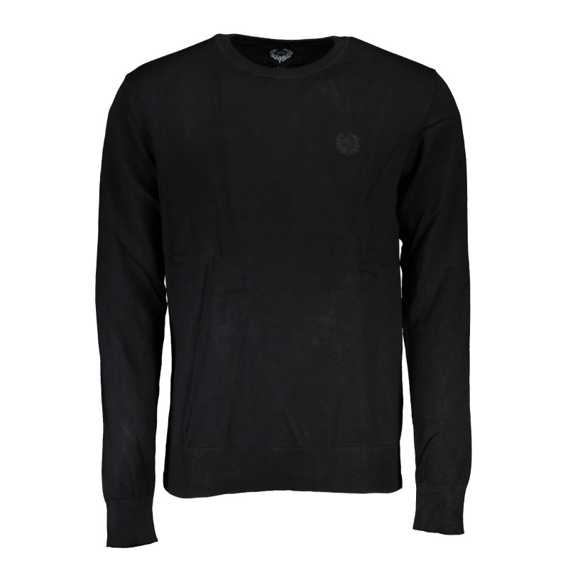 GIAN MARCO VENTURI MEN'S BLACK SWEATER