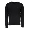 GIAN MARCO VENTURI MEN'S BLACK SWEATER