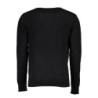 GIAN MARCO VENTURI MEN'S BLACK SWEATER