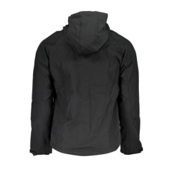 GIAN MARCO VENTURI MEN'S BLACK SPORTS JACKET