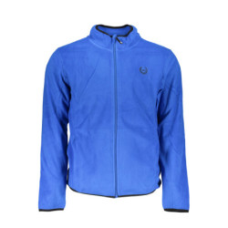 SWEAT-SHIRT ZIPPÉ BLEU GIAN MARCO VENTURI POUR HOMME