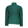 GIAN MARCO VENTURI MEN'S GREEN ZIP SWEATSHIRT