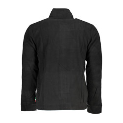 SWEAT-SHIRT ZIPPÉ NOIR GIAN MARCO VENTURI POUR HOMMES