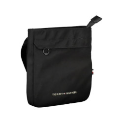 TOMMY HILFIGER MEN'S BLACK SHOULDER BAG