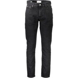 CALVIN KLEIN JEAN EN DENIM NOIR POUR HOMMES