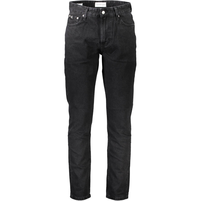 CALVIN KLEIN JEAN EN DENIM NOIR POUR HOMMES