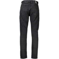 CALVIN KLEIN JEAN EN DENIM NOIR POUR HOMMES