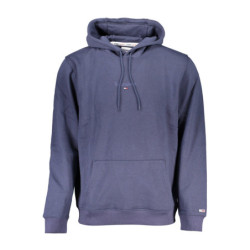 SWEAT-SHIRT SANS FERMETURE ÉCLAIR BLEU TOMMY HILFIGER POUR HOMMES
