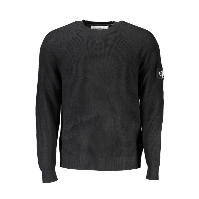 CALVIN KLEIN MEN'S BLACK SWEATER