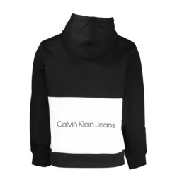 SWEAT-SHIRT SANS FERMETURE ÉCLAIR NOIR CALVIN KLEIN POUR HOMMES