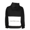 SWEAT-SHIRT SANS FERMETURE ÉCLAIR NOIR CALVIN KLEIN POUR HOMMES