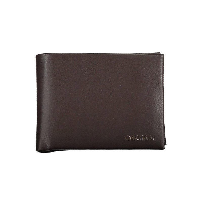 PORTEFEUILLE HOMME CALVIN KLEIN MARRON