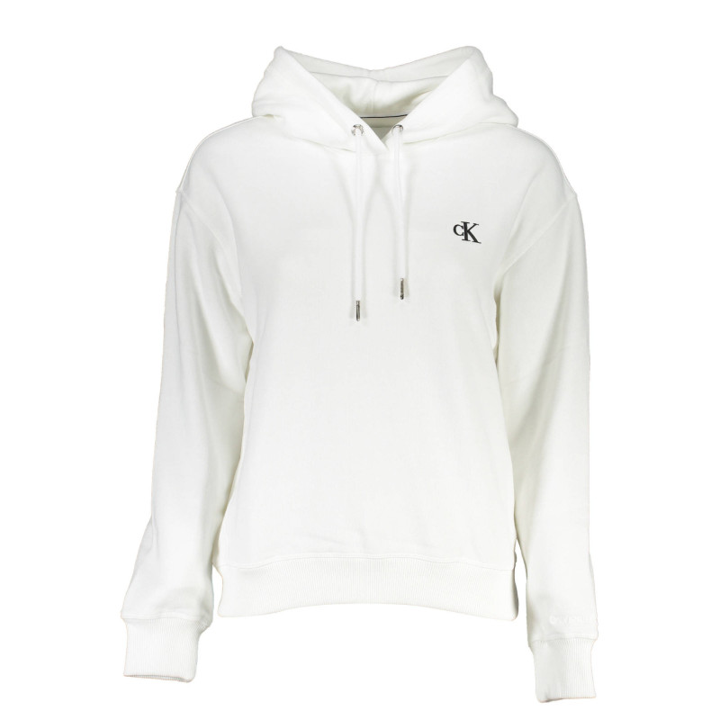SWEAT-SHIRT SANS FERMETURE ÉCLAIR POUR FEMME CALVIN KLEIN BLANC
