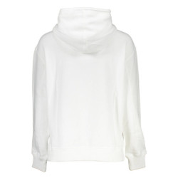 CALVIN KLEIN WOMEN'S ZIPLESS SWEATSHIRT WHITE