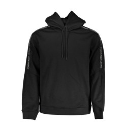 SWEAT-SHIRT SANS FERMETURE ÉCLAIR NOIR CALVIN KLEIN POUR HOMMES
