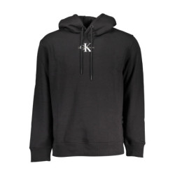 SWEAT-SHIRT SANS FERMETURE ÉCLAIR NOIR CALVIN KLEIN POUR HOMMES