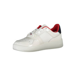 TOMMY HILFIGER WHITE WOMEN'S SPORTS SHOES